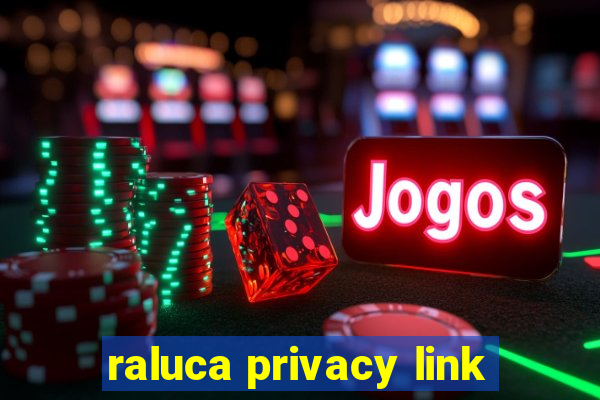 raluca privacy link